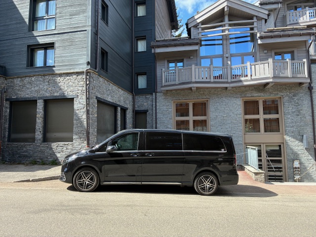 Mercedes Classe V neige