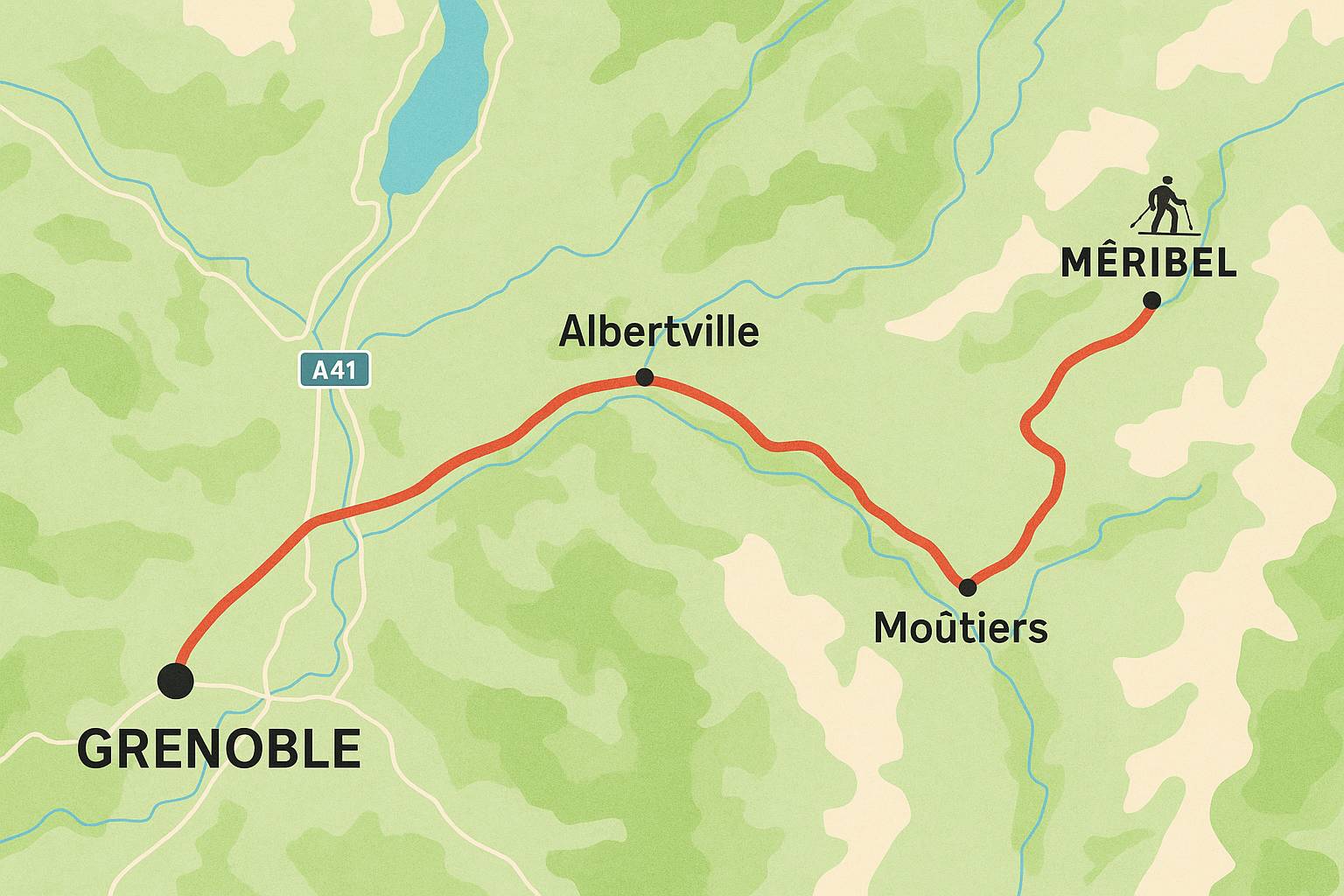 Grenoble to Meribel Transfer